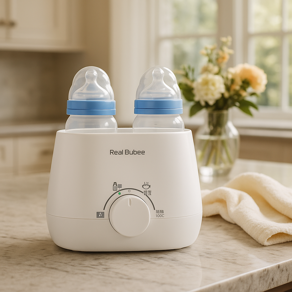 chauffe biberon double cuisine blanche