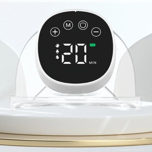 tire lait écran noir plateau blanc or