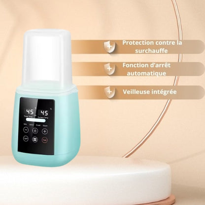 chauffe biberon bleu caractéristiques