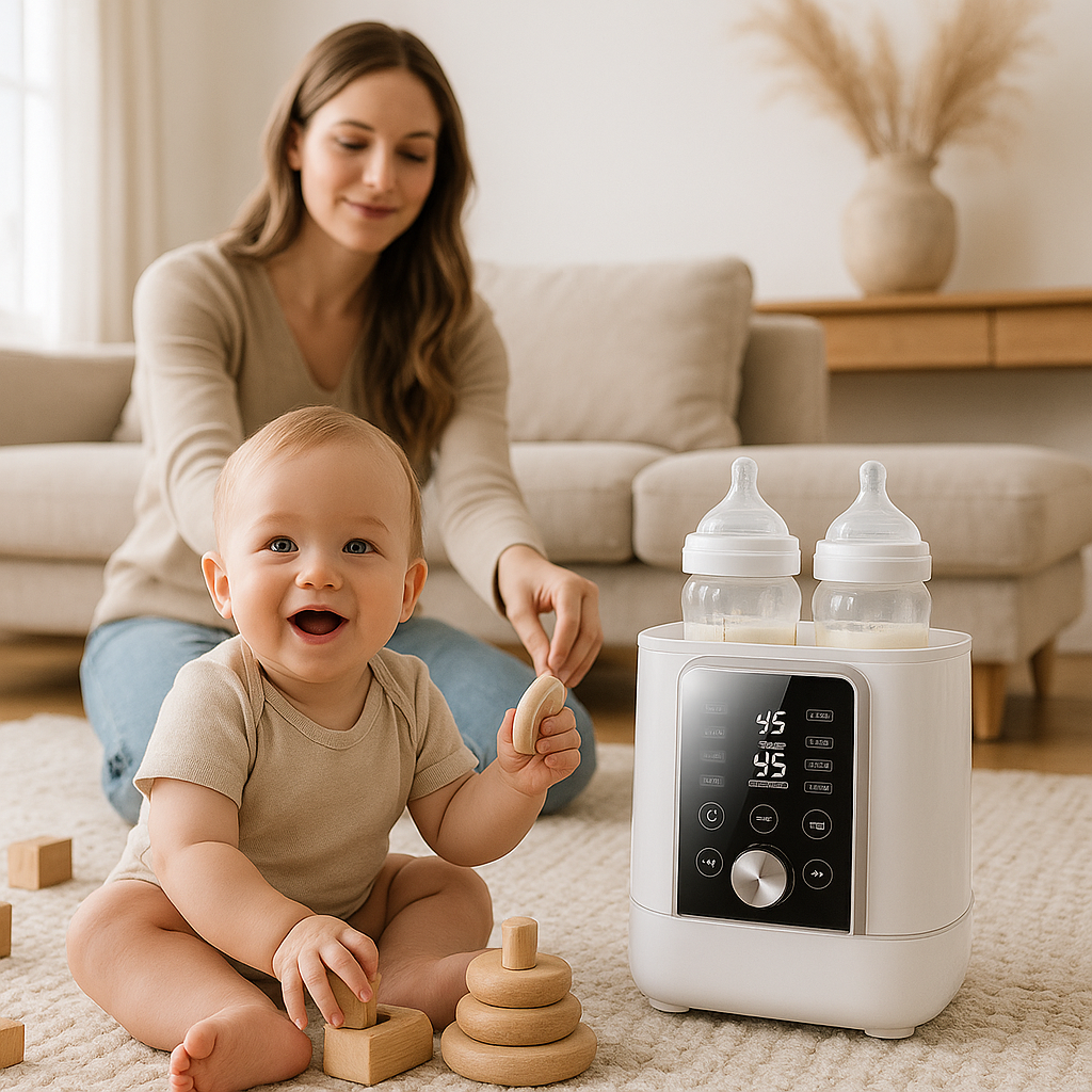 chauffe biberon double maman bébé salon joue