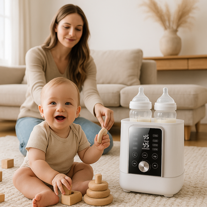 chauffe biberon double maman bébé salon joue