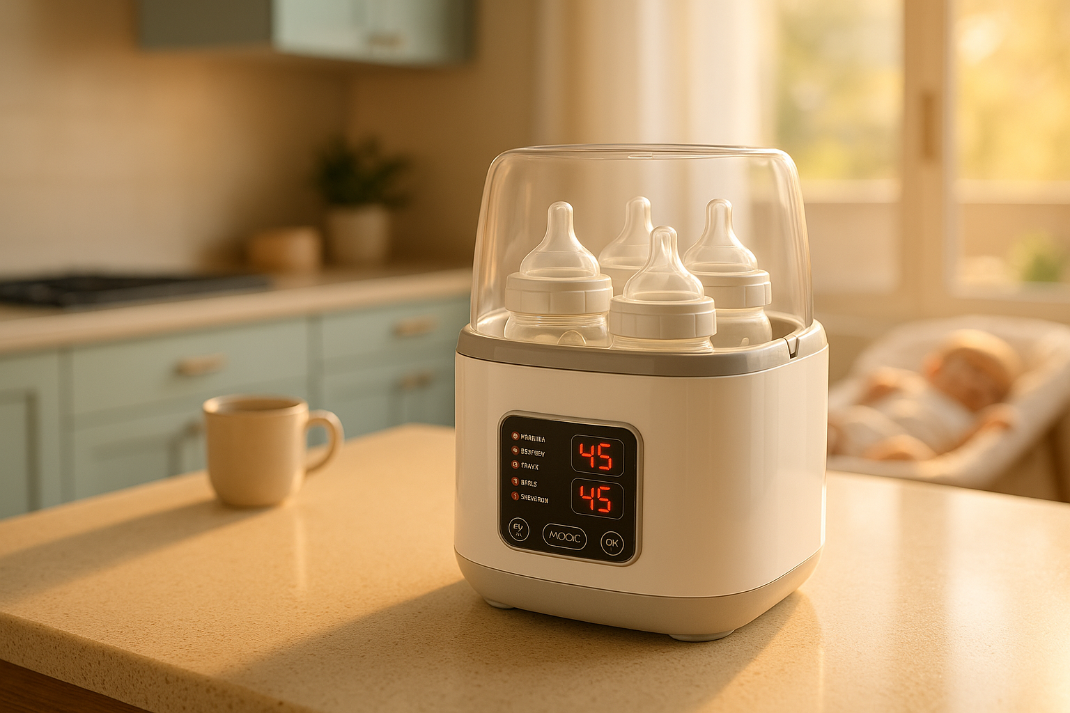 chauffe biberon multifonction bébé dodo cuisine