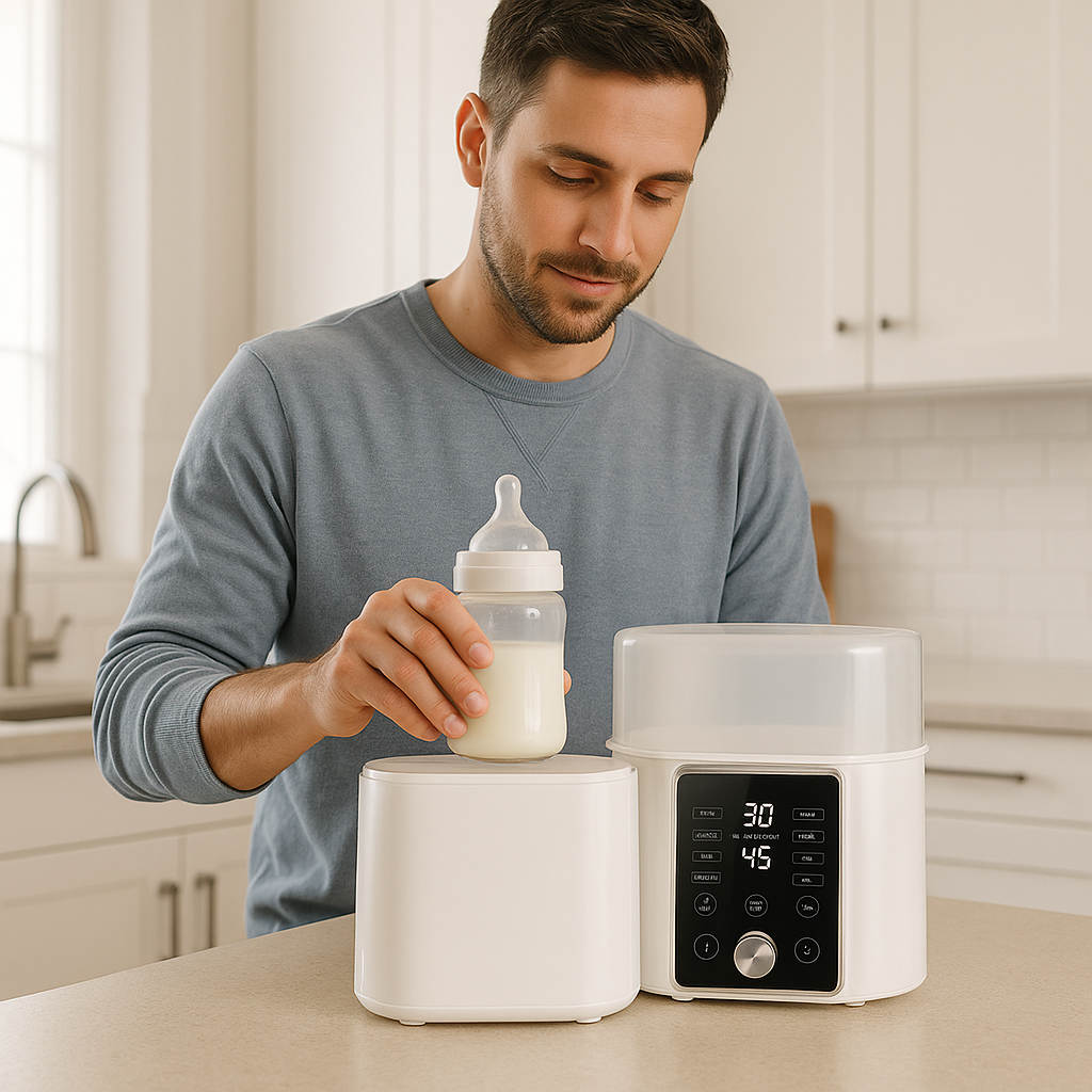 chauffe biberon multifonction papa prépare biberon