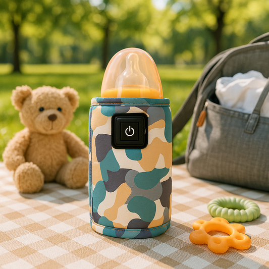 chauffe biberon nomade bluecamo picnic