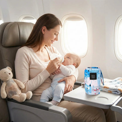 chauffe biberon portable maman bébé avion