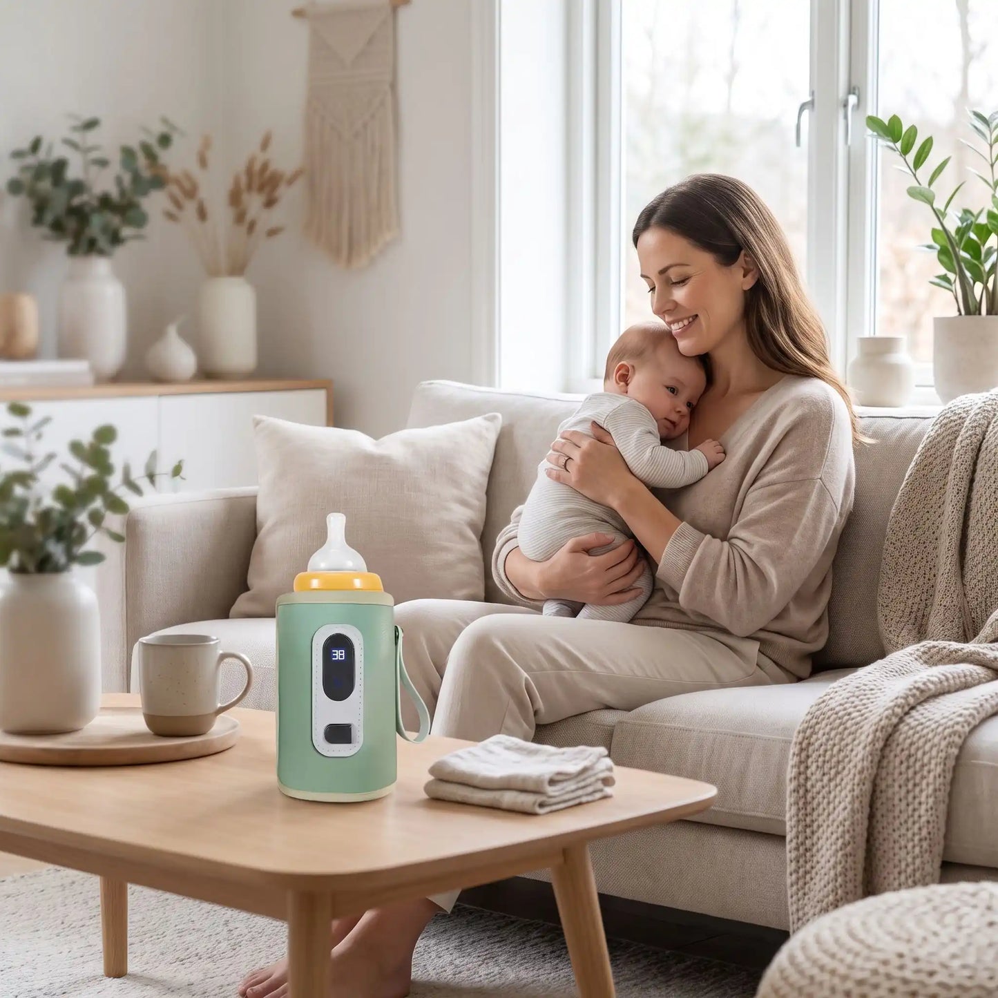 chauffe-biberon portable maman bébé calin