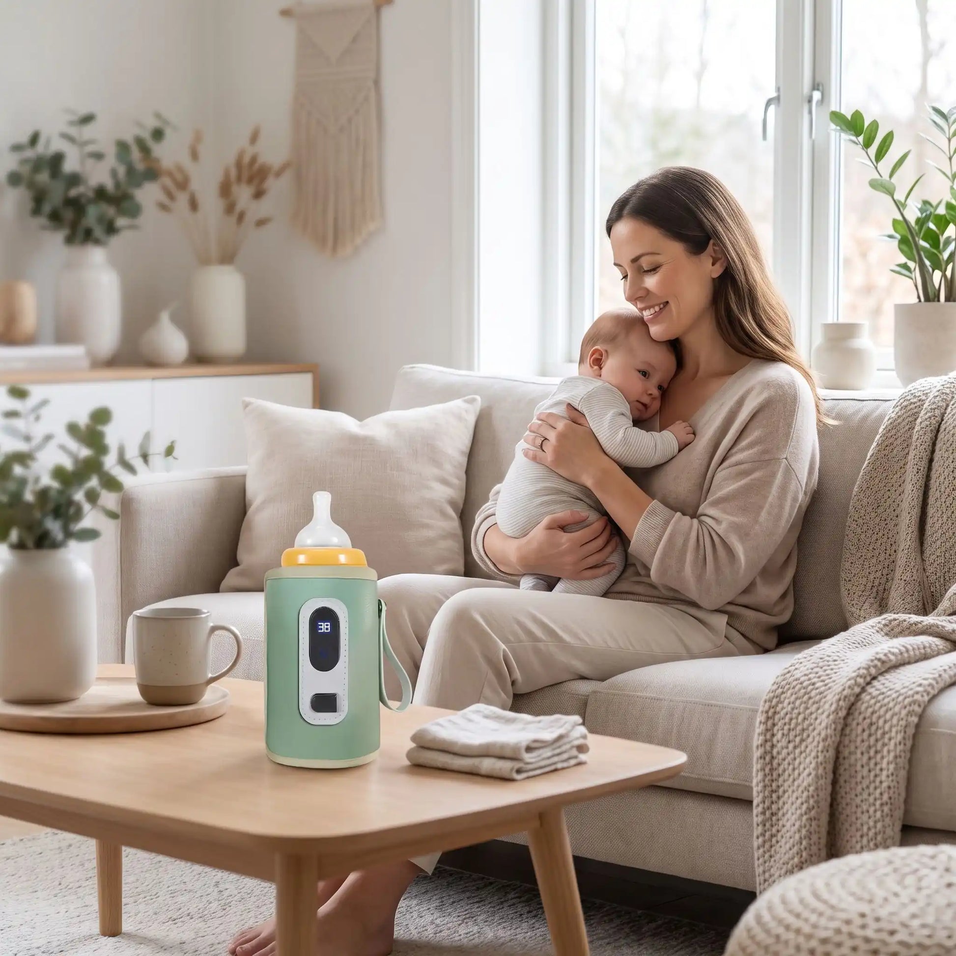 chauffe-biberon portable maman bébé calin