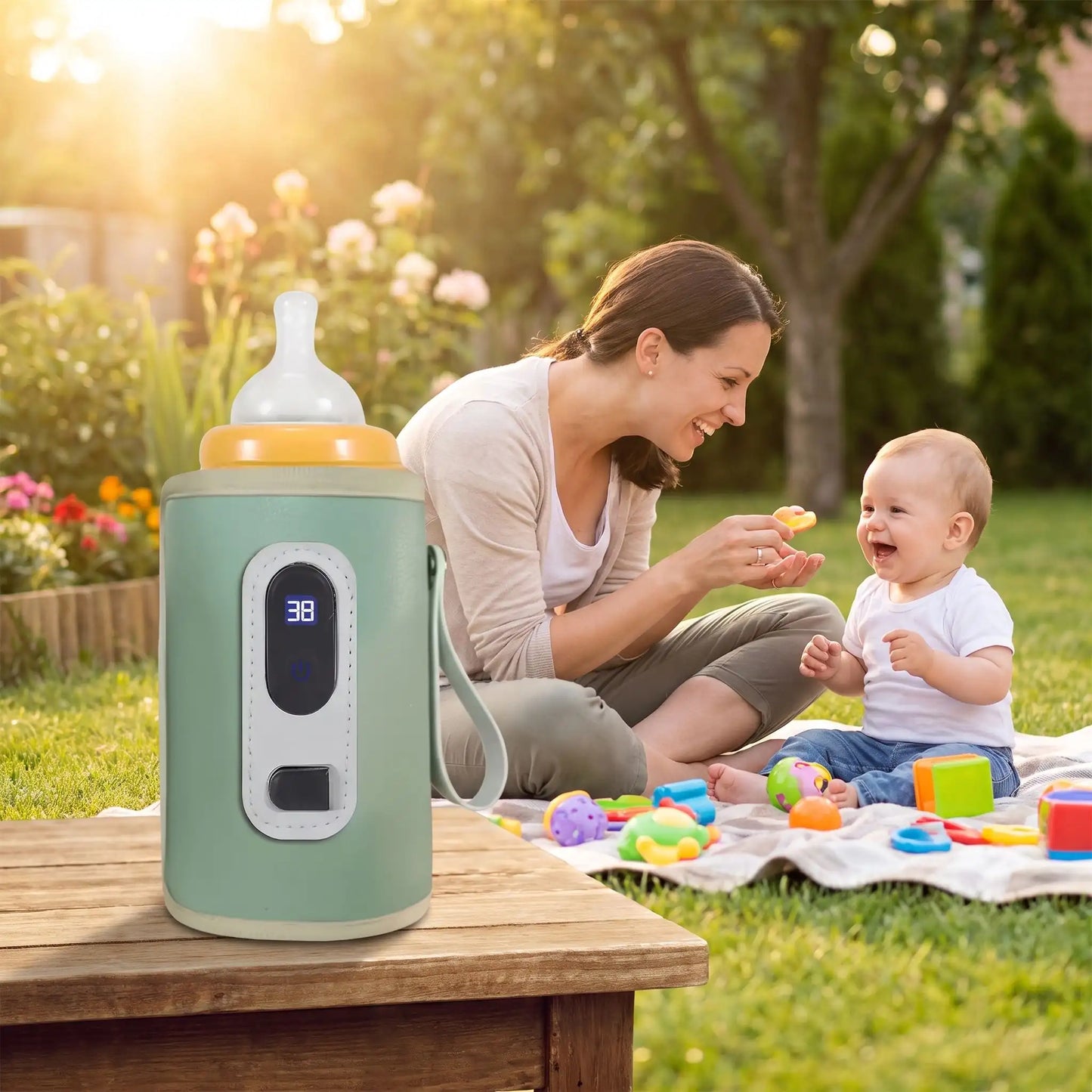 chauffe-biberon portable maman bébé paisible