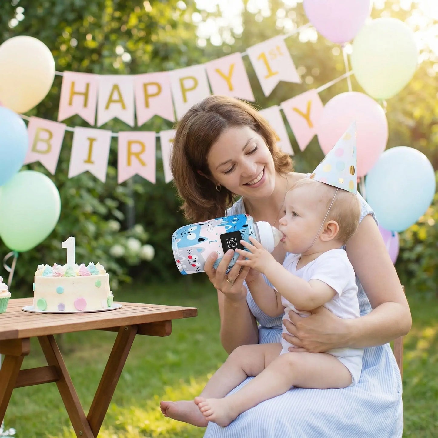 chauffe biberon portable maman biberon fête