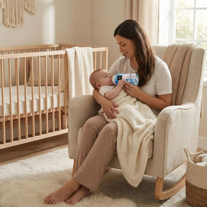 chauffe biberon portable maman donne biberon chambre