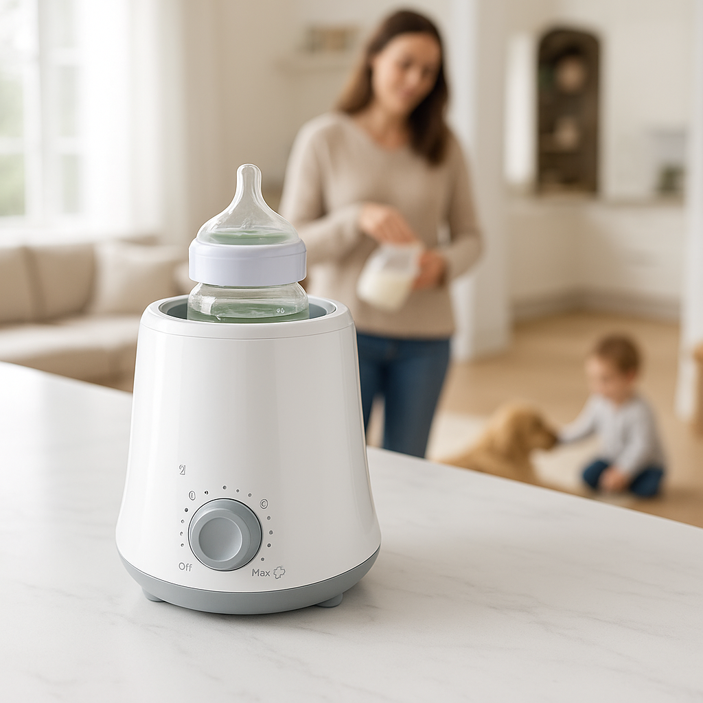 chauffe biberon ultrarapide bébé joue chien