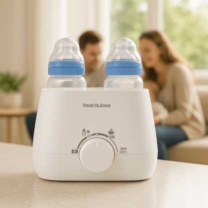 famille chauffe biberon double