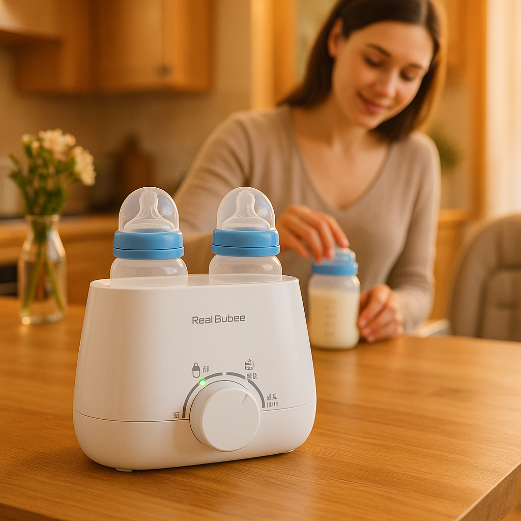 maman cuisine chauffe biberon préparation