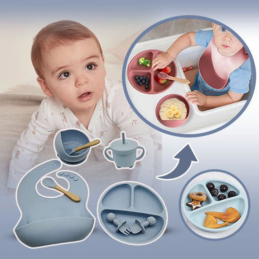 MealBundle™ | Ensemble Repas en silicone - Pour Bébé Maman