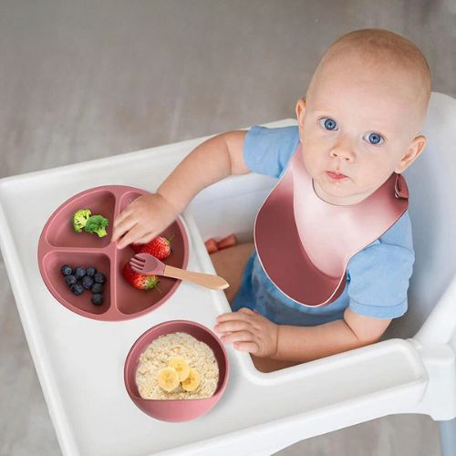 MealBundle™ | Ensemble Repas en silicone - Pour Bébé Maman