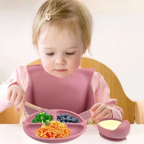 MealBundle™ | Ensemble Repas en silicone - Pour Bébé Maman