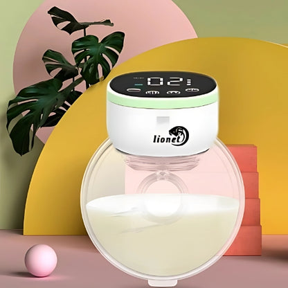 tire-lait électrique anti-reflux contour vert