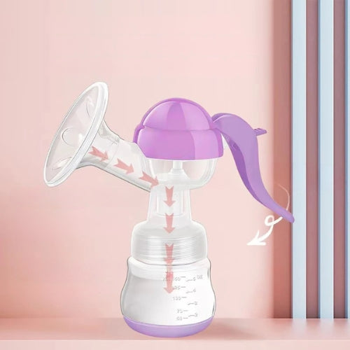 tire lait manuel mauve anti-reflux