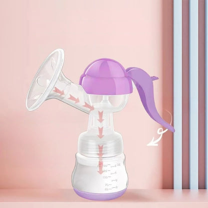 tire lait manuel mauve anti-reflux