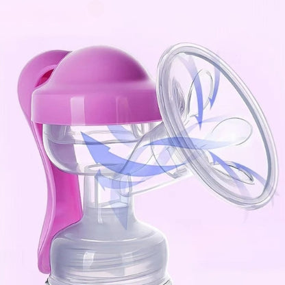 tire lait manuel mauve aspiration
